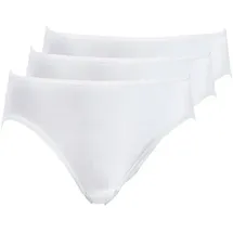 Pompadour Bikinislip 3 St. Weiss 44