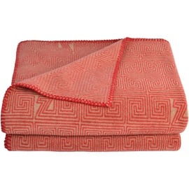 Zoeppritz Soft-Fleece Legacy Decke - red - 160x200 cm,