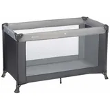 Bebeconfort Soft Dreams, Reisebett Baby, 0–3 Jahre (0–15 kg), leichtes Reisebettchen, Matratze aus Holzfasern & Schaumstoff (60 x 120 cm), Tragetasche, kompakt zusammenklappbar, Tinted Graphite
