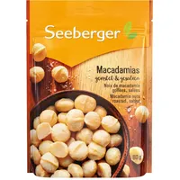 Seeberger Macadamias geröstet & gesalzen 13er Pack: Feinstens veredelte Macadamianüsse - schonend geröstet mit feiner Salznote - intensiv nussig - geschält, vegan (13 x 80 g)