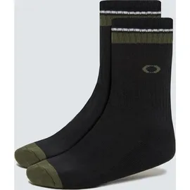 OAKLEY Essential Socken 3er Pack Schwarz/Grün L