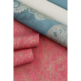 Rasch Textil Vliestapete 10 m x 0,53 m 746365 Pink-Dunkelpink