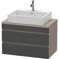 Duravit DuraStyle 80 x 47,8 cm, graphit matt/basalt matt,