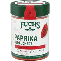 Fuchs Paprika geräuchert, Premium Qualität, gemahlen, im Streuer, 60 g