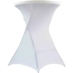 Oviala Business Stehtischhusse behandelt M1 weiß 110x80 cm