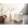 byLIVING Pouf URBAN Cord 40 x 41 x 40 cm Beige