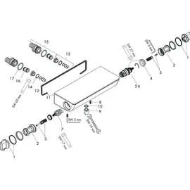 Hansgrohe Ecostat Select Brausethermostat Aufputz