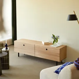 Tikamoon Jeanne TV-Möbel 160 cm Beige Holz