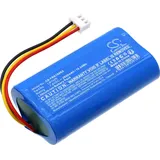Techtek Akku 2600 mAh Blau für FrSky Horus X10/X10S/X10S Expres/X7