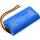 Techtek Akku 2600 mAh Blau für FrSky Horus X10/X10S/X10S Expres/X7