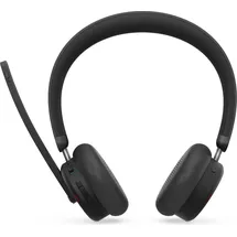 Lenovo 6550 - Headset - On-Ear - Bluetoo On Ear Headset Bluetooth®, Kabellos Stereo Schwarz Mikrofon-Rauschunterdrückung, Noise