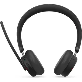 Lenovo 6550 - Headset - On-Ear - Bluetoo On Ear Headset Bluetooth®, Kabellos Stereo Schwarz Mikrofon-Rauschunterdrückung, Noise