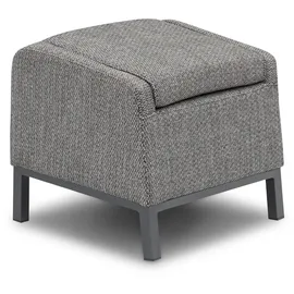 BEST Freizeitmöbel BEST Riga – Relaxsessel mit Fußhocker Anthrazit