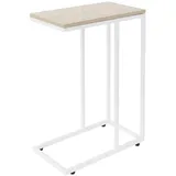 ML-Design Beistelltisch C-Form 45x25x64 cm, Wohnzimmer, Wohnzimmertische, Beistelltische