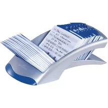 Durable Adresskartei Telindex desk silbergrau, für 500 Adress,- Telefonkarten