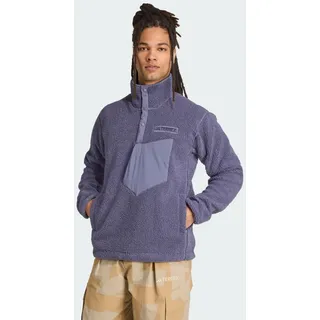 Adidas Terrex Xploric High Pile Fleece Snap - Fleecejacke - L