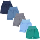 TupTam Pumphose Sommershorts Blau/Grau/Grün 86