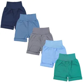 TupTam Pumphose Sommershorts Blau/Grau/Grün 86