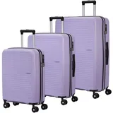 American Tourister Summer Hit Koffer-Set 3-tlg. lila/weiß