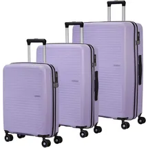 American Tourister Summer Hit Koffer-Set 3-tlg. lila/weiß