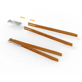 Skotti Grillzange Gr.ONESIZE Aluminium beige