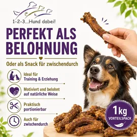 123... hund dabei! Hähnchen-Hälse 1 kg