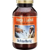 Dr. Peter Hartig Omega 3 Lachsöl 250 Kapseln EPA DHA Vitamin E Lactose-, Gluten-, Hefefrei