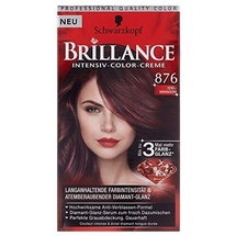 Schwarzkopf Brillance Intensiv-Color-Creme 876 edel-mahagoni
