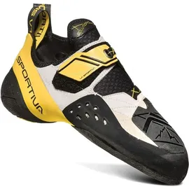 La Sportiva Solution Kletterschuhe - Solution White / Yellow - EU 38