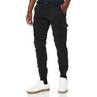 Jack & Jones PlusSize Paul Flake Cargohosen Schwarz 52 32