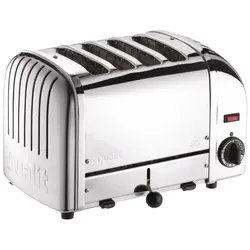 Gastronoble Dualit Toaster 40352 - 4 Schlitze - Edelstahl - Dreh-Timer