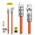 DUDAO USB-C auf Lightning 1 m Orange