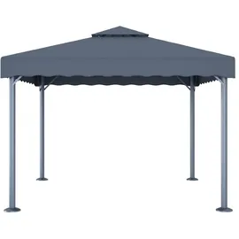 vidaXL Pavillon 3 x 3 m Anthrazit