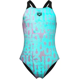 Arena Multi Colours Badeanzug Blau/Schwarz 140