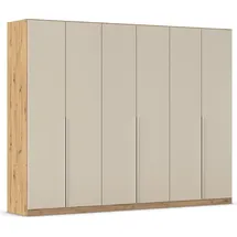 Rauch Drehtürenschrank Kleiderschrank Schrank Garderobe AGORDO TOPSELLER Schlafzimmer (in zwei Griff-Farben mit Dekor- oder Hochglanzfront) durchdachte Innenausstattung, in 6 Breiten und 2 Höhen MADE IN GERMANY braun