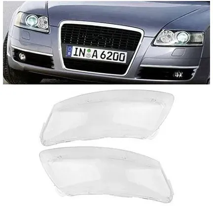 Scheinwerfergläser für Audi A6 C6 (2006–2011) – 2-teiliges Set