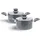 Buri Rom Topf-Set 2-tlg. Kochtopf + Deckel