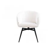Kawola Esszimmerstuhl, Creme, Kunststoff, 57x80x60 cm, Esszimmer, Stühle, Esszimmerstühle, Armlehnenstühle