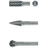 Ruko Hartmetall-Frässtifte-Satz in Mini-Box 3-teilig