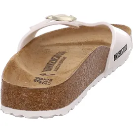 Birkenstock Madrid Birko-Flor Lack schmal patent white 41