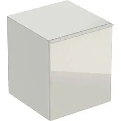 Geberit Acanto Seitenschrank 500618JL2 45x52x47,6cm, Glas Sand - Sand matt