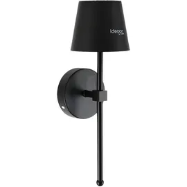 ideoon lights Elegante LED Wandleuchte (120 lm) 2er-Set Schwarz
