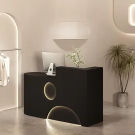 360Home Ladentheke Empfangstheke Empfangstisch Rechts 100*50cm