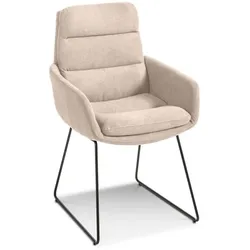 Stuhl Jerome Stoff Beige