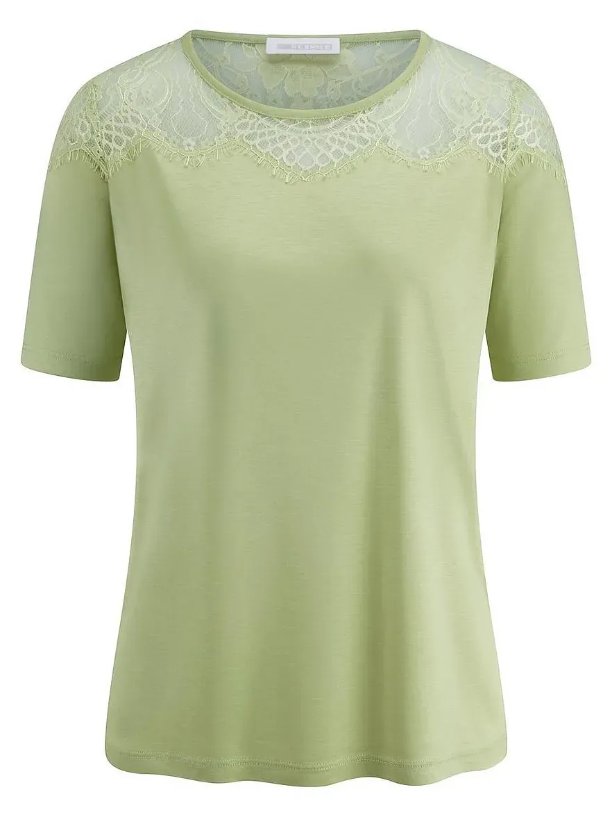 Rundhals-Shirt St. Emile grün, 36