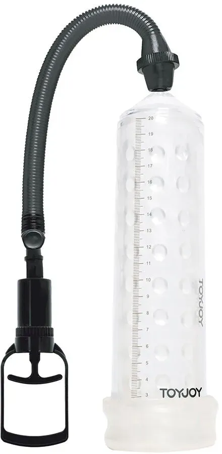 TOYJOY - LEISTUNGSSTARKE MASSAGEPUMPE MIT TRANSPARENTER HÜLLE