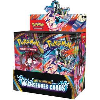 Pokémon Mega Entwicklung 4 Wachsendes Chaos Display mit 36 Boostern