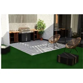 MDEKOR Kunstrasenteppich Outdoor 50 x 100 cm Moos