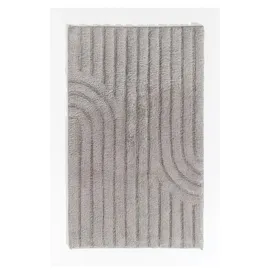 CASANOVA Badematte MINORI Grau 100 x 60 cm