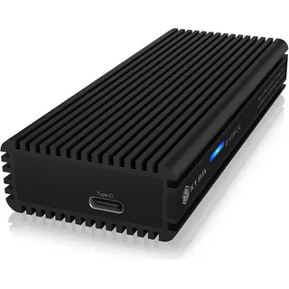 Icy Box IB-1916M-C32 M.2 NVMe SSD Aluminiumgehäuse, - Schwarz,